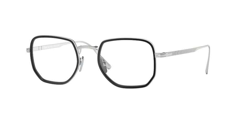 משקפי ראיה פרסול 5006-V-T כסף מלבניות