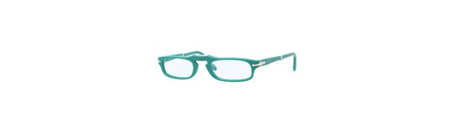 משקפי ראיה פרסול לגברים 2886-V ירוק מלבניות
