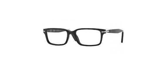 משקפי ראיה פרסול לגברים 2965-V-M שחור מלבניות