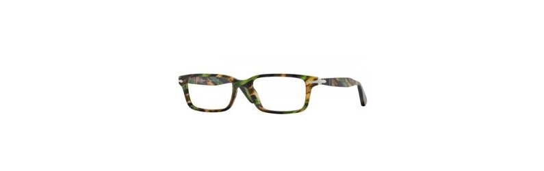משקפי ראיה פרסול לגברים 2965-V-M חום, ירוק מלבניות