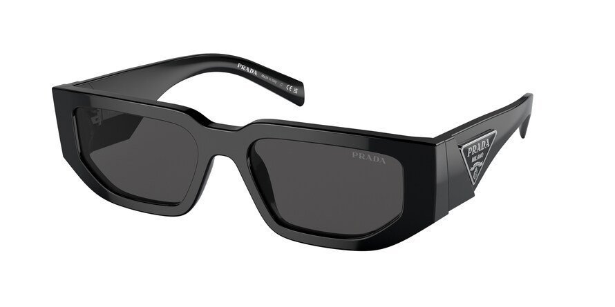 משקפי שמש פראדה לגברים SPR 09Z שחור מלבניות