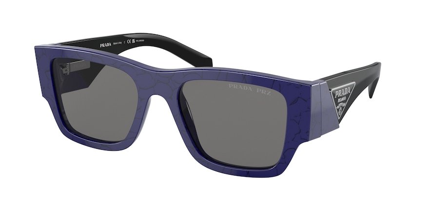 משקפי שמש פראדה לגברים SPR 10Z כחול מלבניות