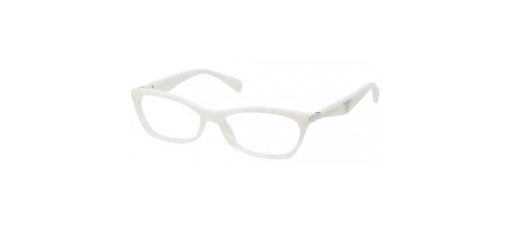 משקפי ראיה פראדה VPR 15P לבן, בז' אובאליות
