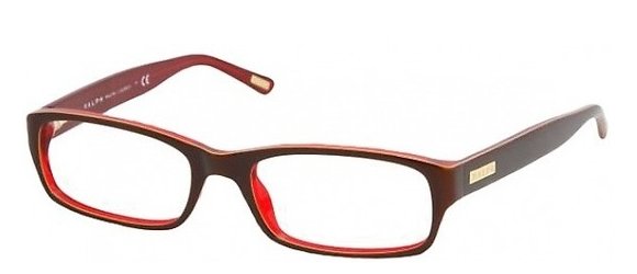 משקפי ראיה ראלף לנשים RA7018 חום, אדום מלבניות