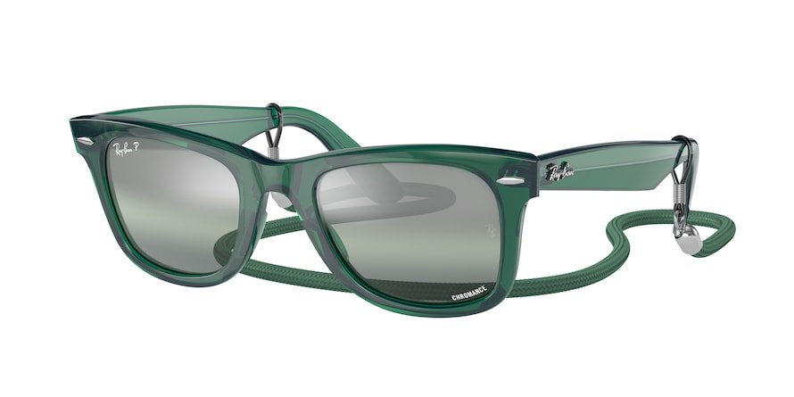 משקפי שמש רייבן WAYFARER RB 2140 ירוק מרובעות