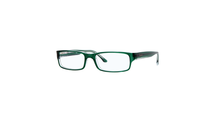 משקפי ראיה רייבן RB 5114 ירוק, שקוף מלבניות