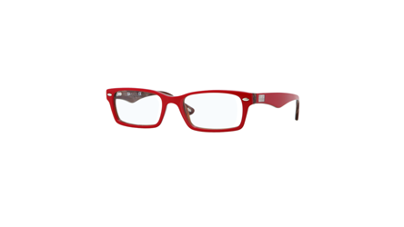 משקפי ראיה רייבן RB 5206 אדום, חום מלבניות