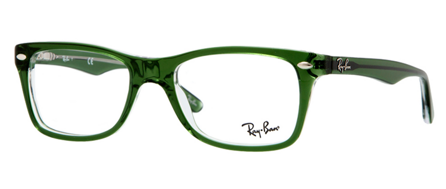 משקפי ראיה רייבן RB 5228 ירוק מרובעות