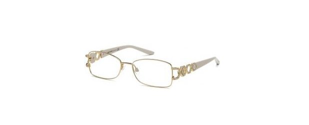 משקפי שמש רוברטו קוואלי לנשים grenada RC 710 זהב, לבן מלבניות