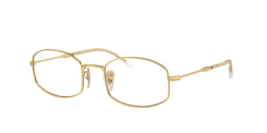משקפי ראיה רייבן RB 6510 זהב מלבניות