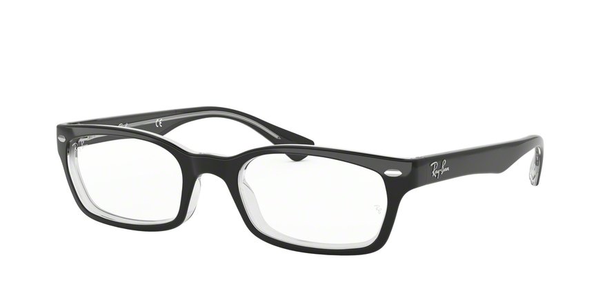 משקפי ראיה רייבן RB 5150 שחור מלבניות