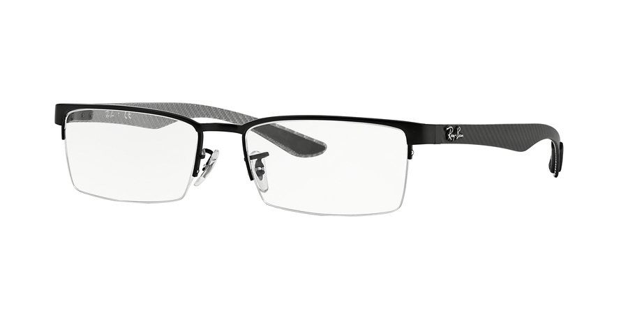 משקפי ראיה רייבן RB 8412 שחור מלבניות