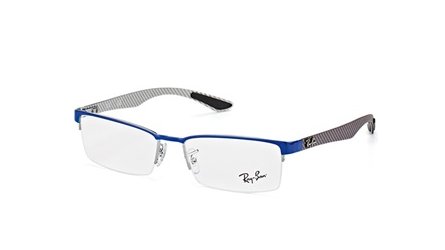 משקפי ראיה רייבן לגברים RB 8412 כחול מלבניות