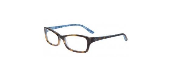 משקפי ראיה אוקלי לנשים SHORT CUT OX1088 מנומר, כחול מרובעות, אובאליות