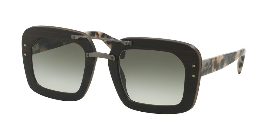 משקפי שמש פראדה לנשים SPR 30R שחור מרובעות