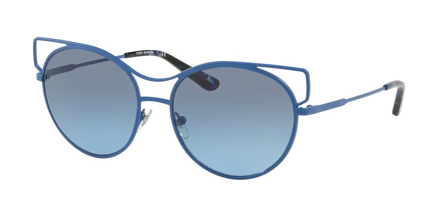 משקפי שמש טורי ברץ' לנשים TY 6064 כחול עגולות
