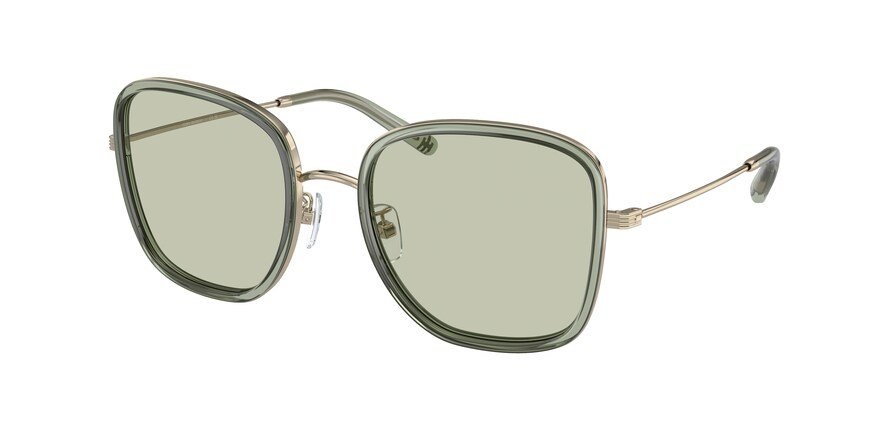משקפי שמש טורי ברץ' לנשים TY 6101 ירוק מרובעות