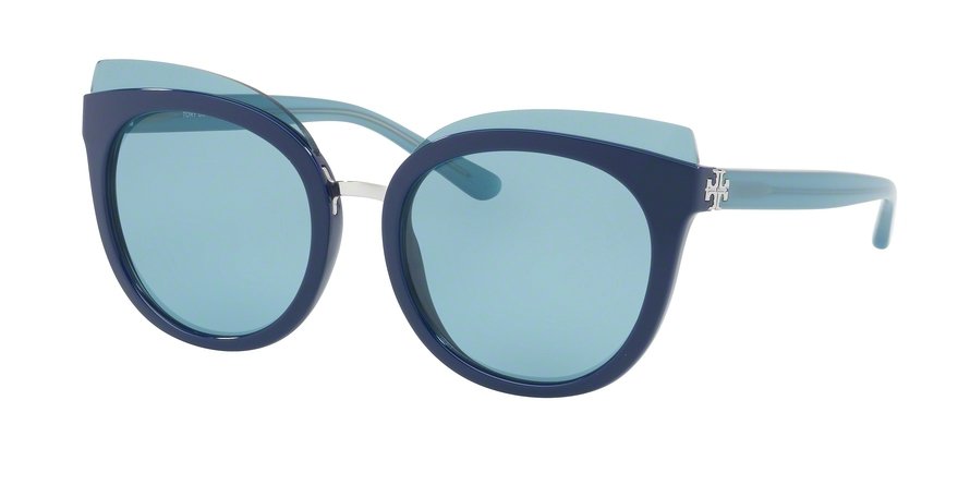 משקפי שמש טורי ברץ' לנשים TY 9049 כחול עגולות
