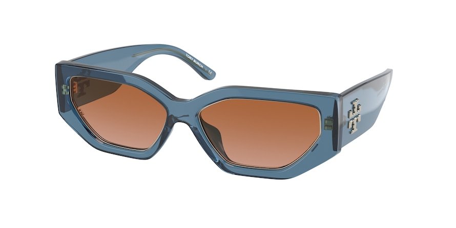 משקפי שמש טורי ברץ' לנשים TY 9070U כחול מיוחד