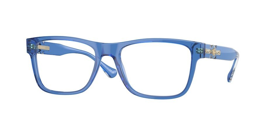 משקפי ראיה וורסצ'ה לגברים 3303 כחול מלבניות