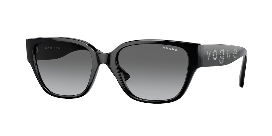 משקפי שמש ווג לנשים VO 5459S-B שחור מלבניות