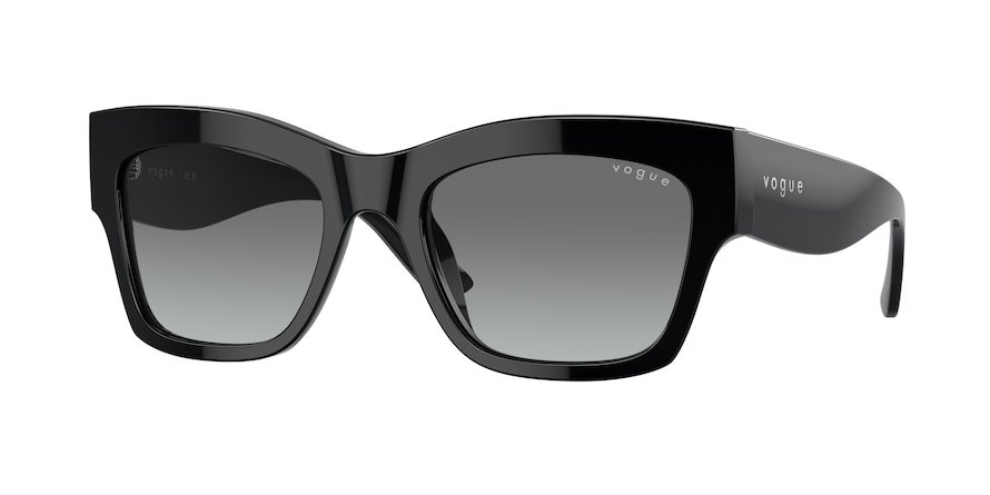 משקפי שמש ווג לנשים VO 5524-S שחור מלבניות