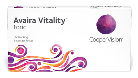 עדשות מגע צילינדר דו-שבועיות קופר ויז'ן Cooper Vision Avaira Vitality Toric