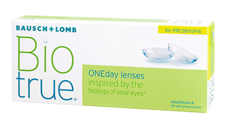 עדשות מגע מולטיפוקל יומיות ביו טרו Bausch & Lomb Biotrue ONEday for Presbyopia Bausch & Lomb Biotrue ONEday for Presbyopia