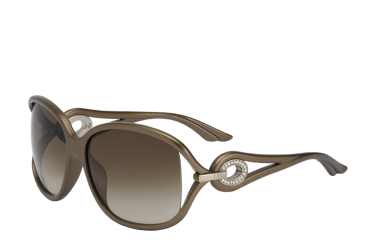 משקפי שמש כריסטיאן דיור לנשים Volute 2 בהיר, חום oversized - אוברסייז, מרובעות