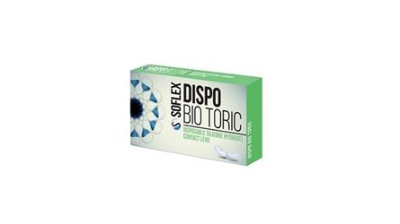 עדשות מגע צילינדר חודשיות סופלקס Soflex Dispo Bio Toric