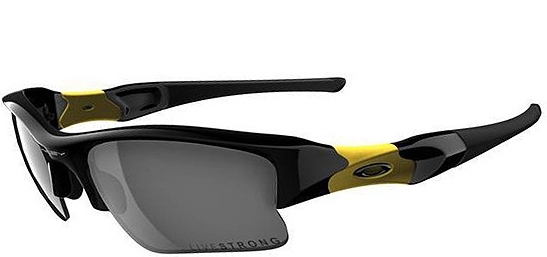 משקפי שמש אוקלי FLAK JACKET XLJ OO9009 שחור, צהוב אובאליות