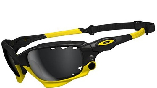 משקפי שמש אוקלי RACING JACKET OO9171 שחור, מבריק, צהוב