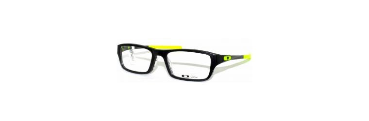 משקפי ראיה אוקלי לגברים CHAMFER OX8039 שחור, צהוב מרובעות