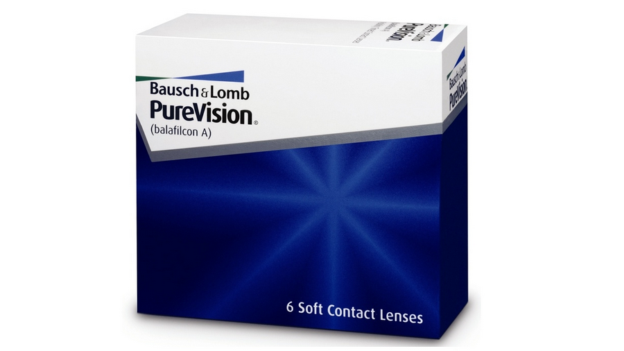 עדשות מגע חודשיות פיורויז'ן Bausch & Lomb PureVision
