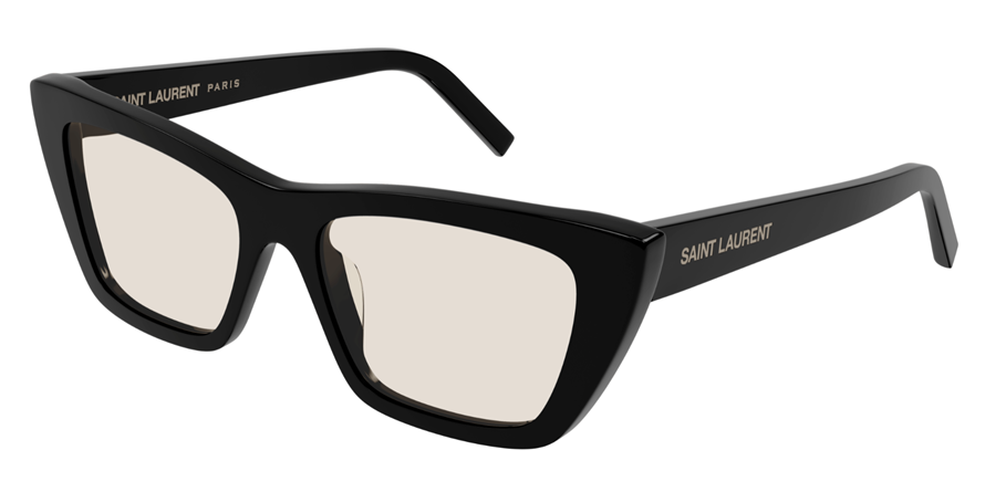 משקפי שמש איב סן לורן לנשים MICA SL276 מבריק, שחור מרובעות