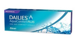 עדשות מגע מולטיפוקל יומיות אלקון Alcon Dailies AquaComfort Plus Multifocal